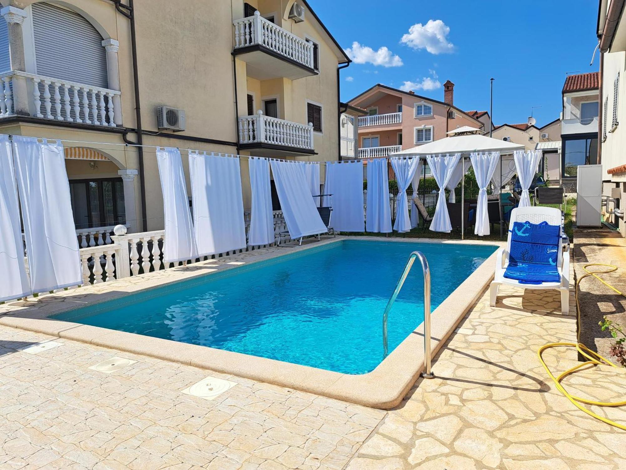 Apartament Casa Antonio With Swimming Pool Novigrad  Zewnętrze zdjęcie